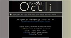 Desktop Screenshot of foresighteyes.com